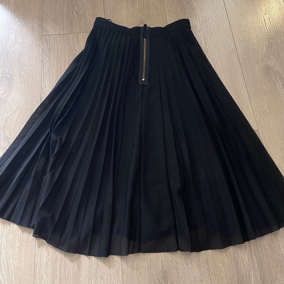 French Connection Midi Pleated Jersey Skirt - Picture 5 of 5